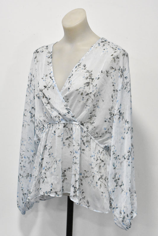 Pagani sheer floral blouse, 16