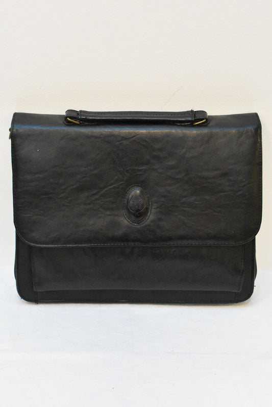 Small black attaché case