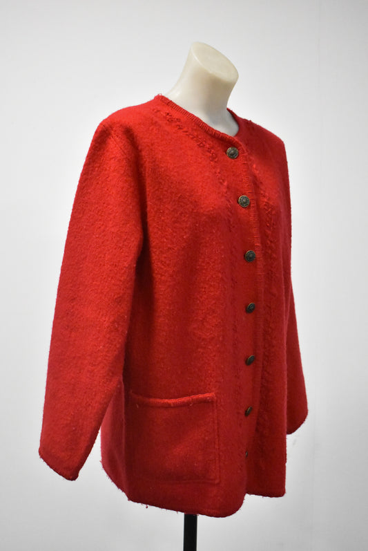 Chelsea 100% wool coat, M