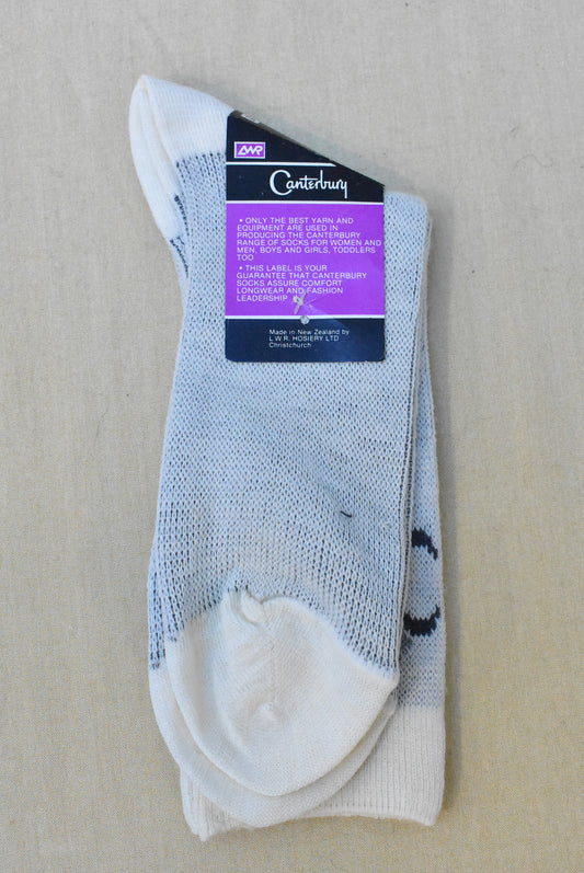 Canterbury flexiwul (merino blend) socks, 6-10 (NWT)