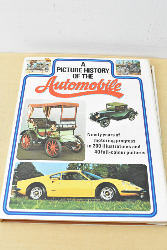 Vintage 'A Picture History of the Automobile' by Peter Roberts
