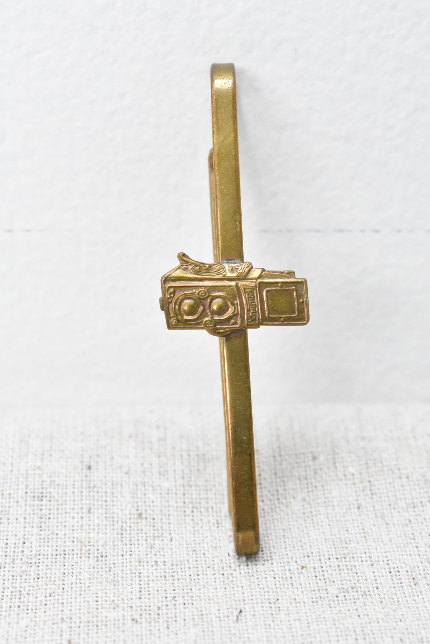 Vintage Rolleiflex camera tie clip