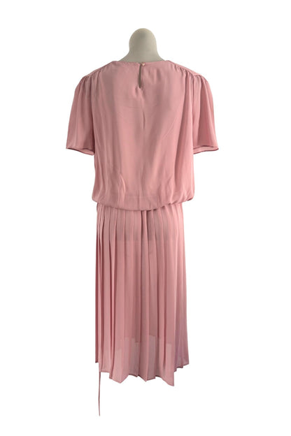 Hy Rose Blush Pink Drop Waist Dress, 12
