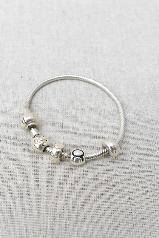 Michael Hill bracelet with 4 charms