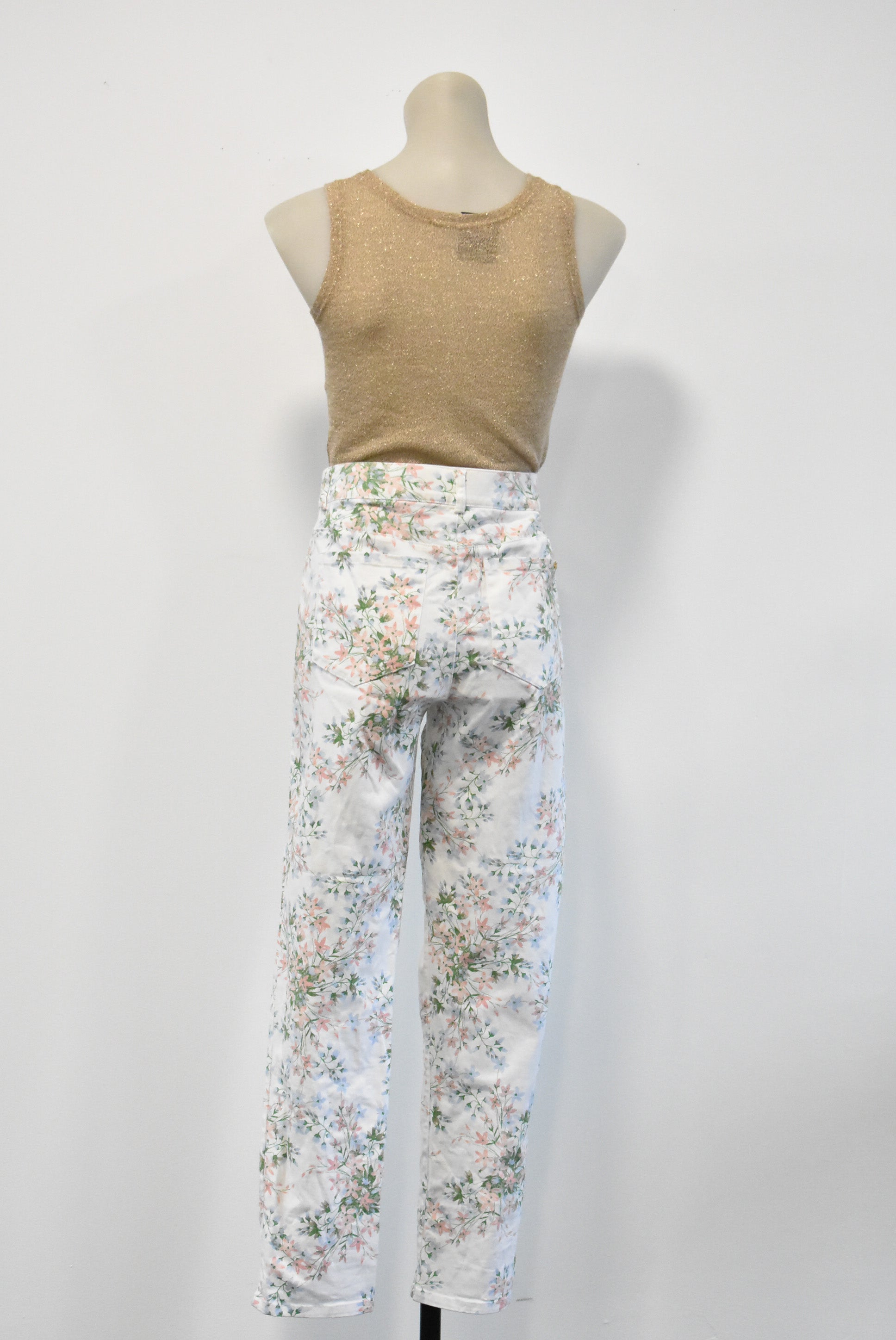 Calvin klein 2024 floral pants