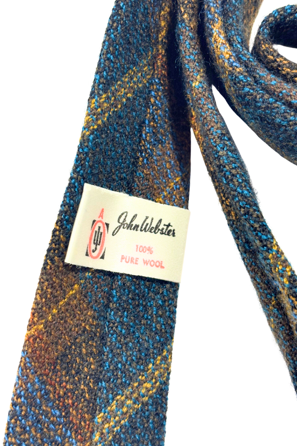 John Webster NZ made pure wool tie