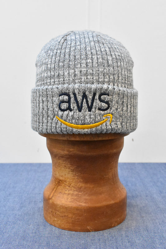 Amazon Web Services logo winter hat