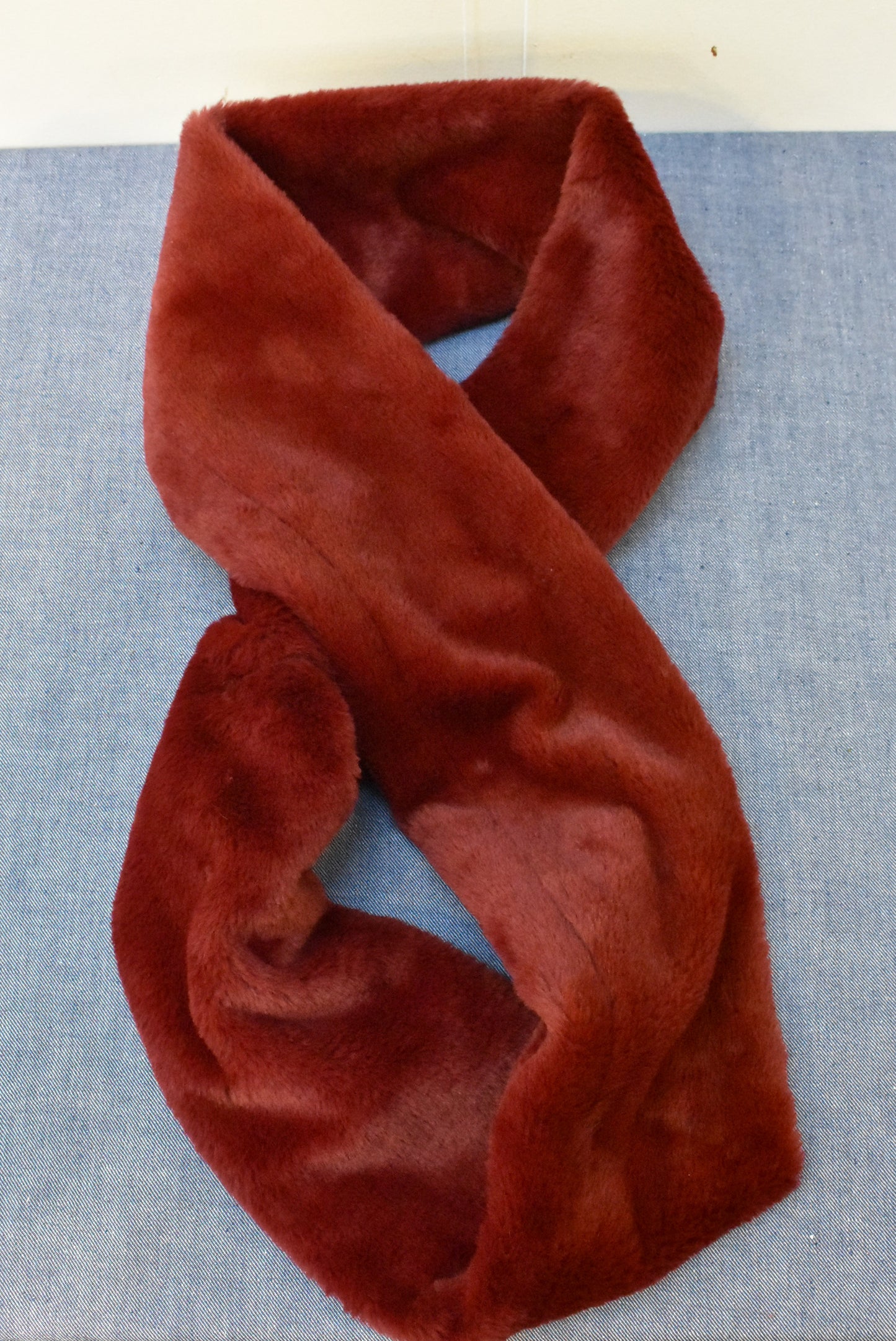 Red Current infinity scarf