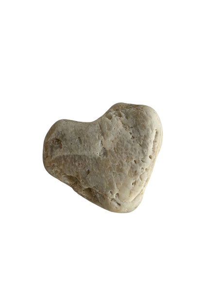 Heart shaped rock