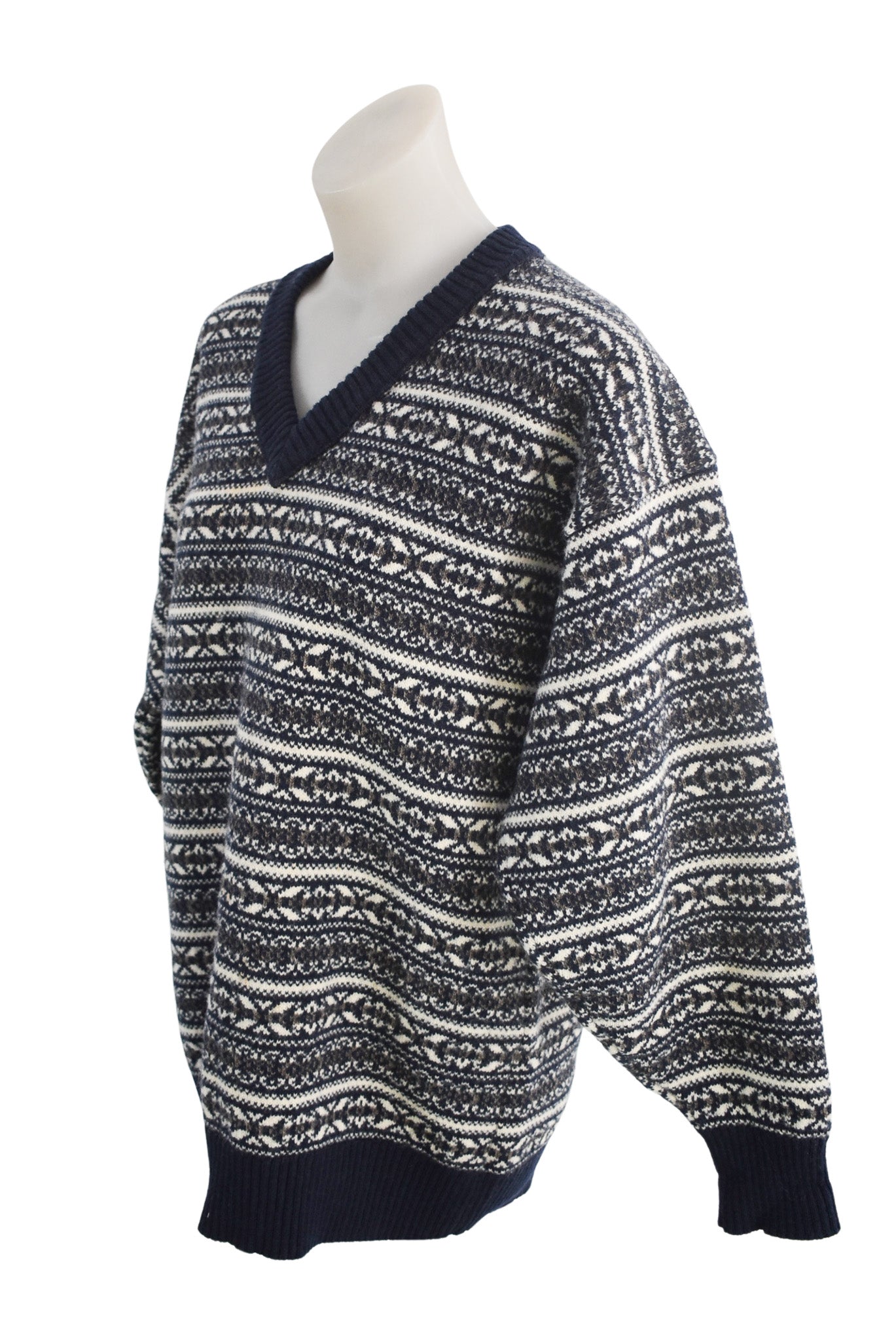 BOWEN'S Knitwear NZ made wool jumper, M