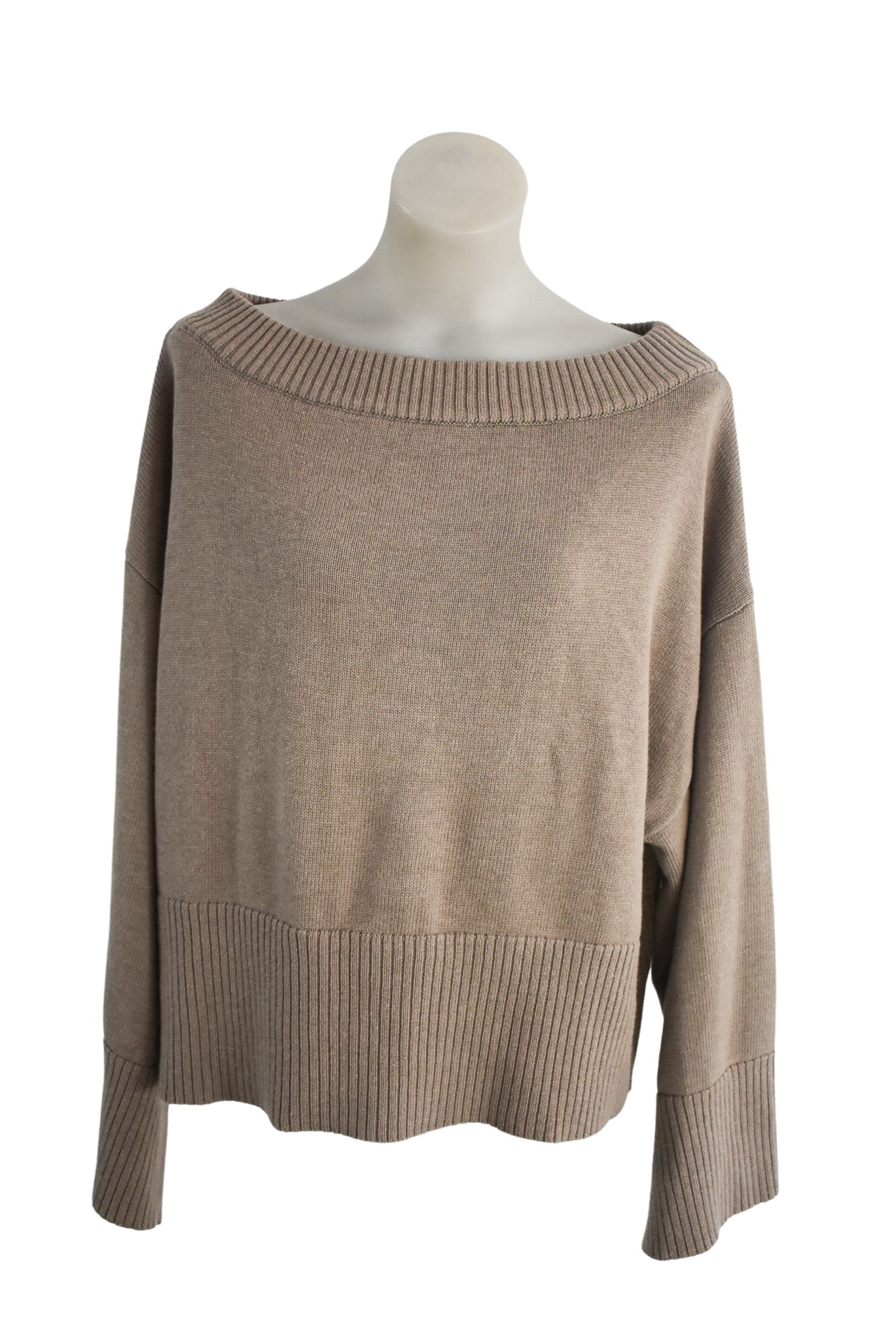 DREF off the shoulder knit jumper, L