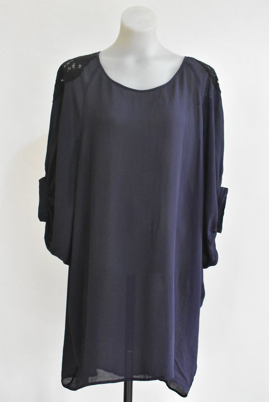 Ricochet navy tunic (size 8)