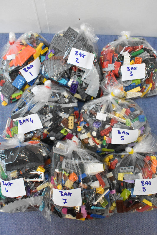 500g Bags of miscellaneous lego