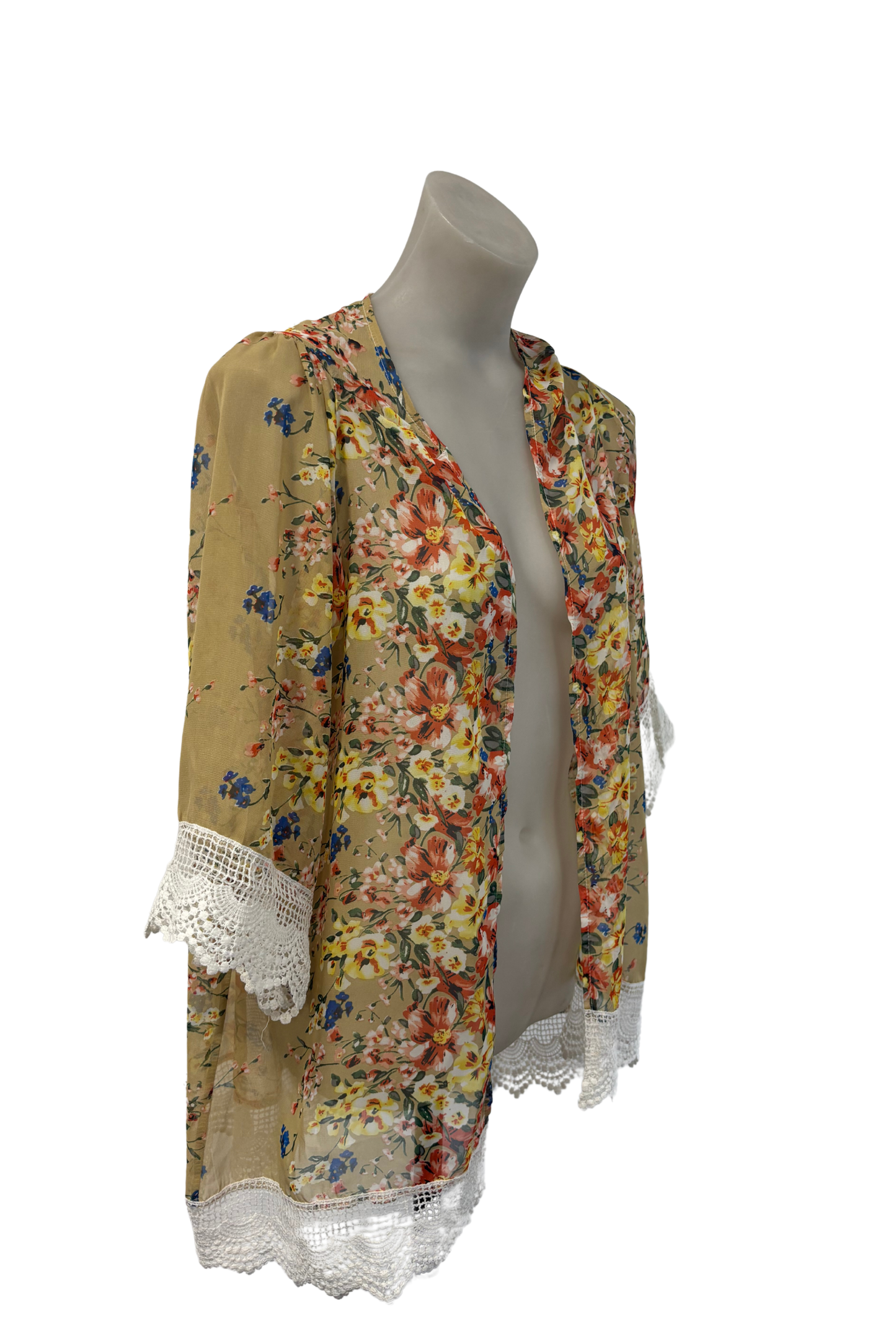 Antler NZ floral kimono, OSFM