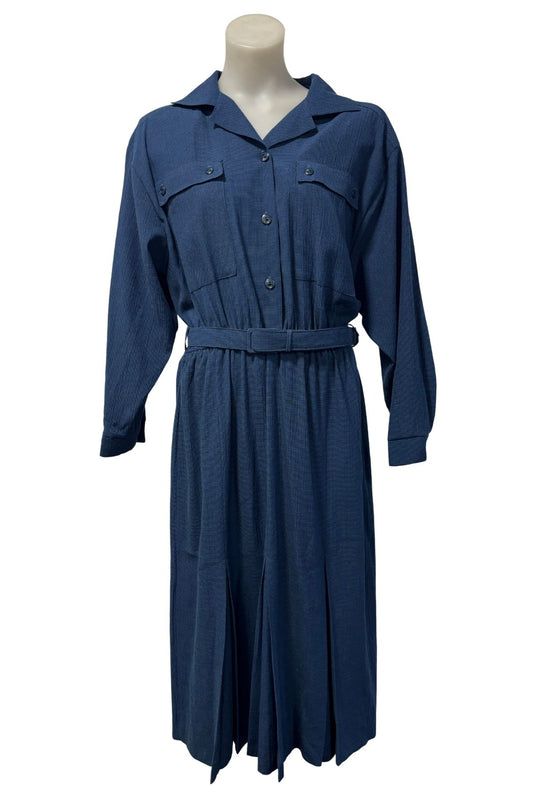 KA'SAGE NZ made vintage belted dress, 20