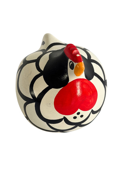 Happy Hen "Pencilled Hamburg" Dunedin made hen