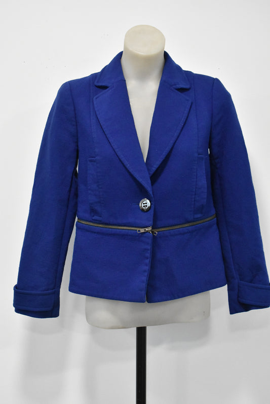 Veronika Maine blue wool coat jacket, 6