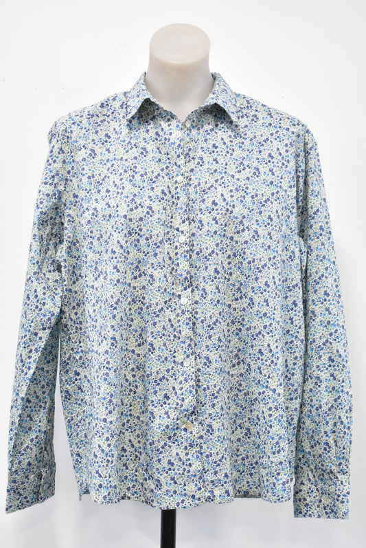 Retro Crockett Collection 100% cotton floral shirt, 18