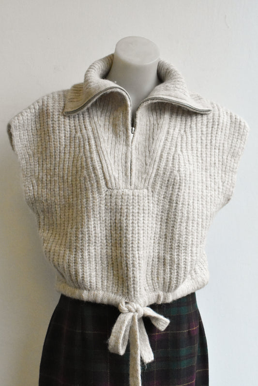 Zara chunky knit top Size S