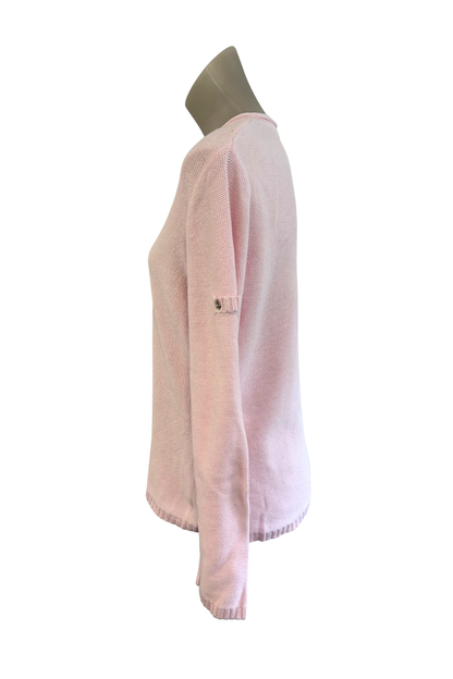 Natalie N baby pink knit jumper, M