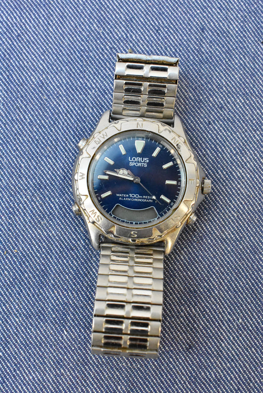 Vintage Lorus sports watch (as is)