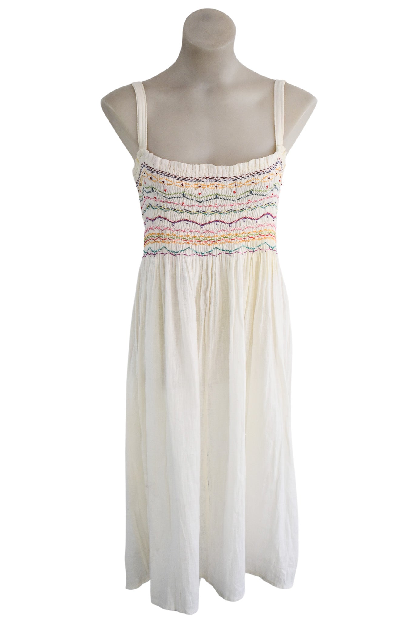 Cute embroidered summer dress, S