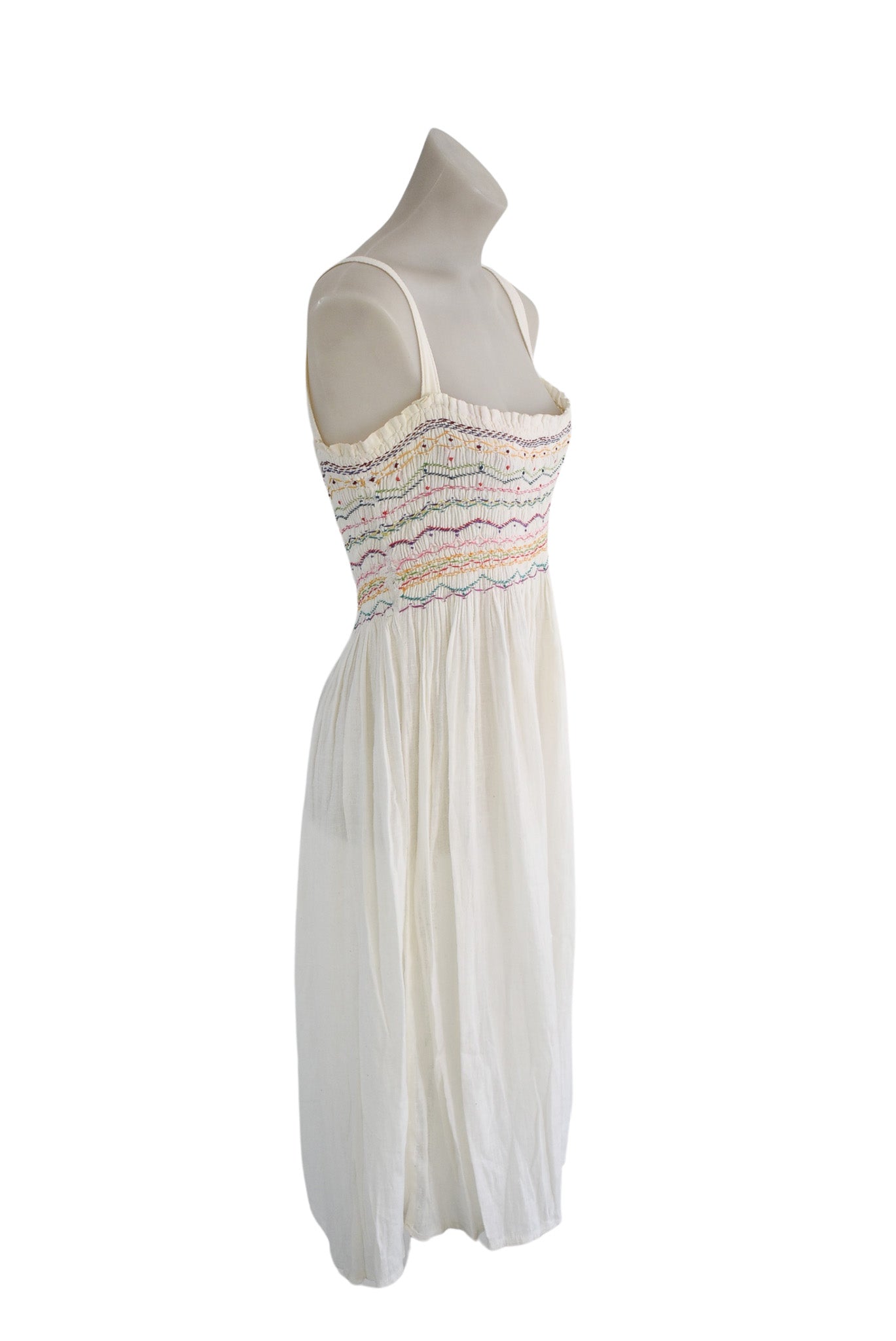 Cute embroidered summer dress, S