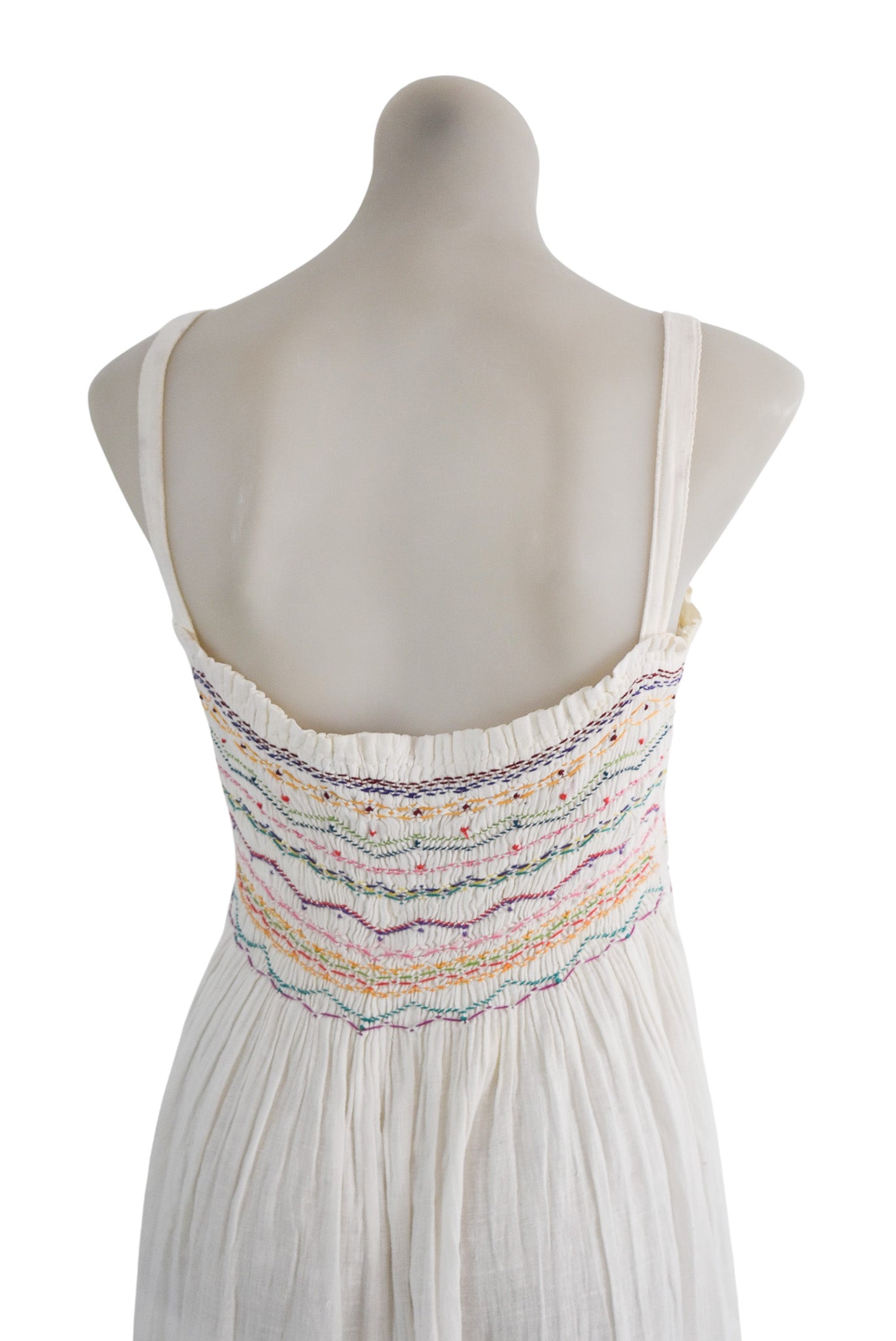 Cute embroidered summer dress, S