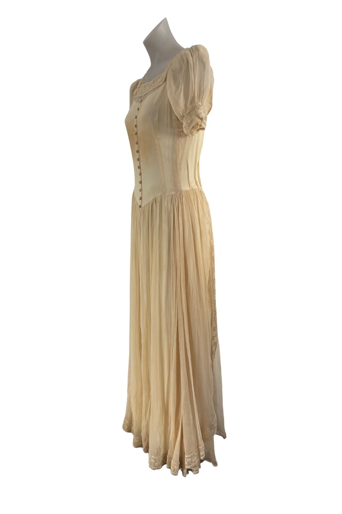 1940's/50's Vintage bridal wear, S