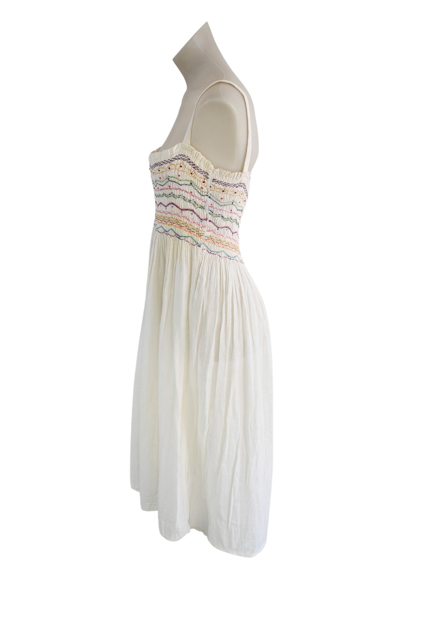 Cute embroidered summer dress, S