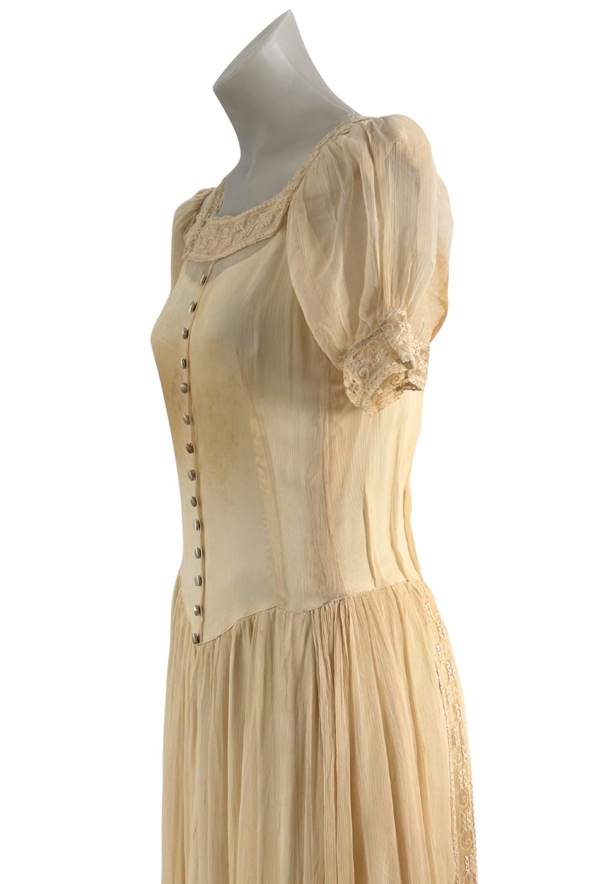 1940's/50's Vintage bridal wear, S