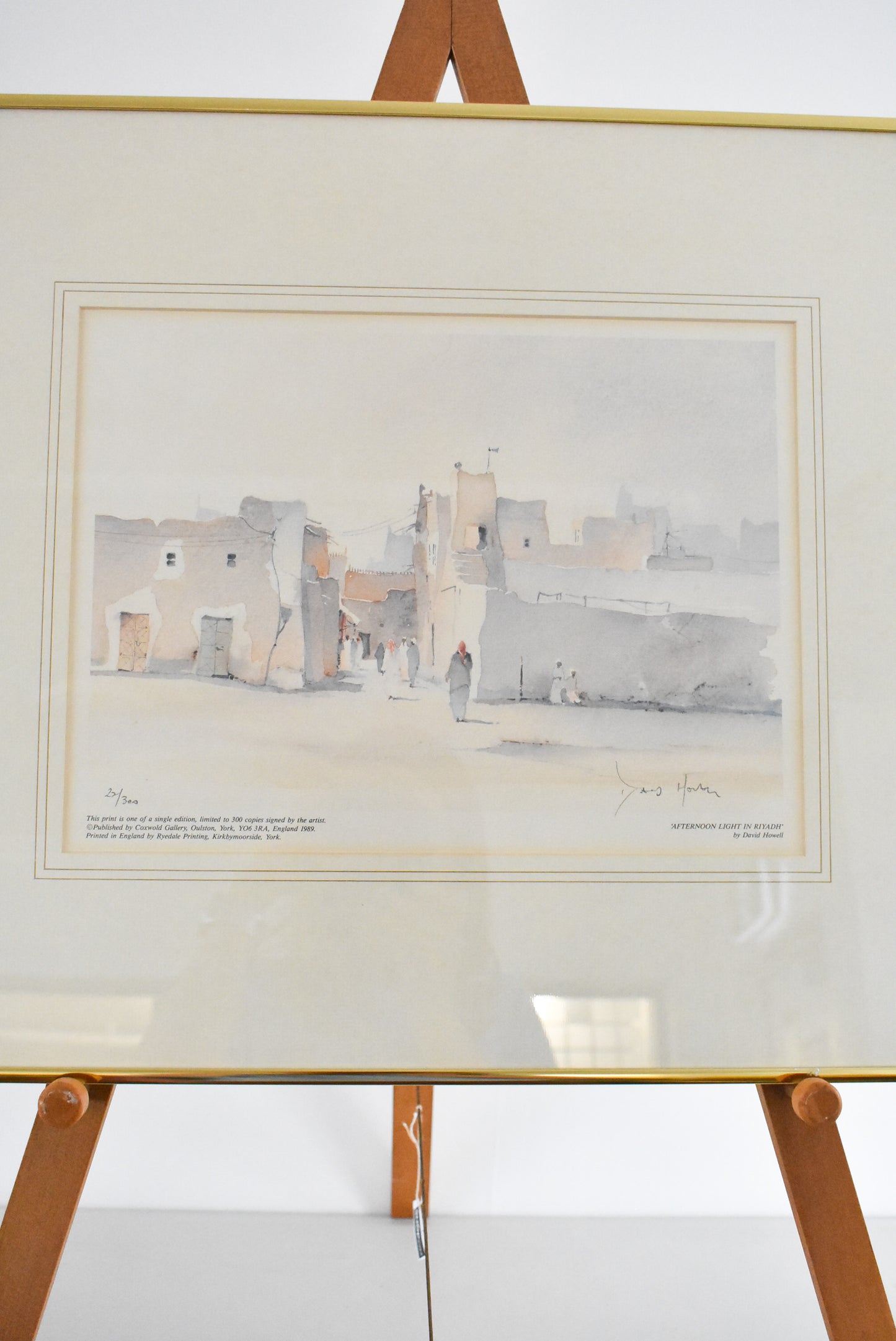David Howell "Afternoon Light in Riyadh" limited addition print