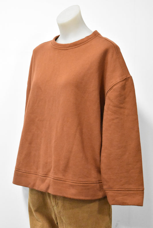 Mineral brown sweatshirt, XS