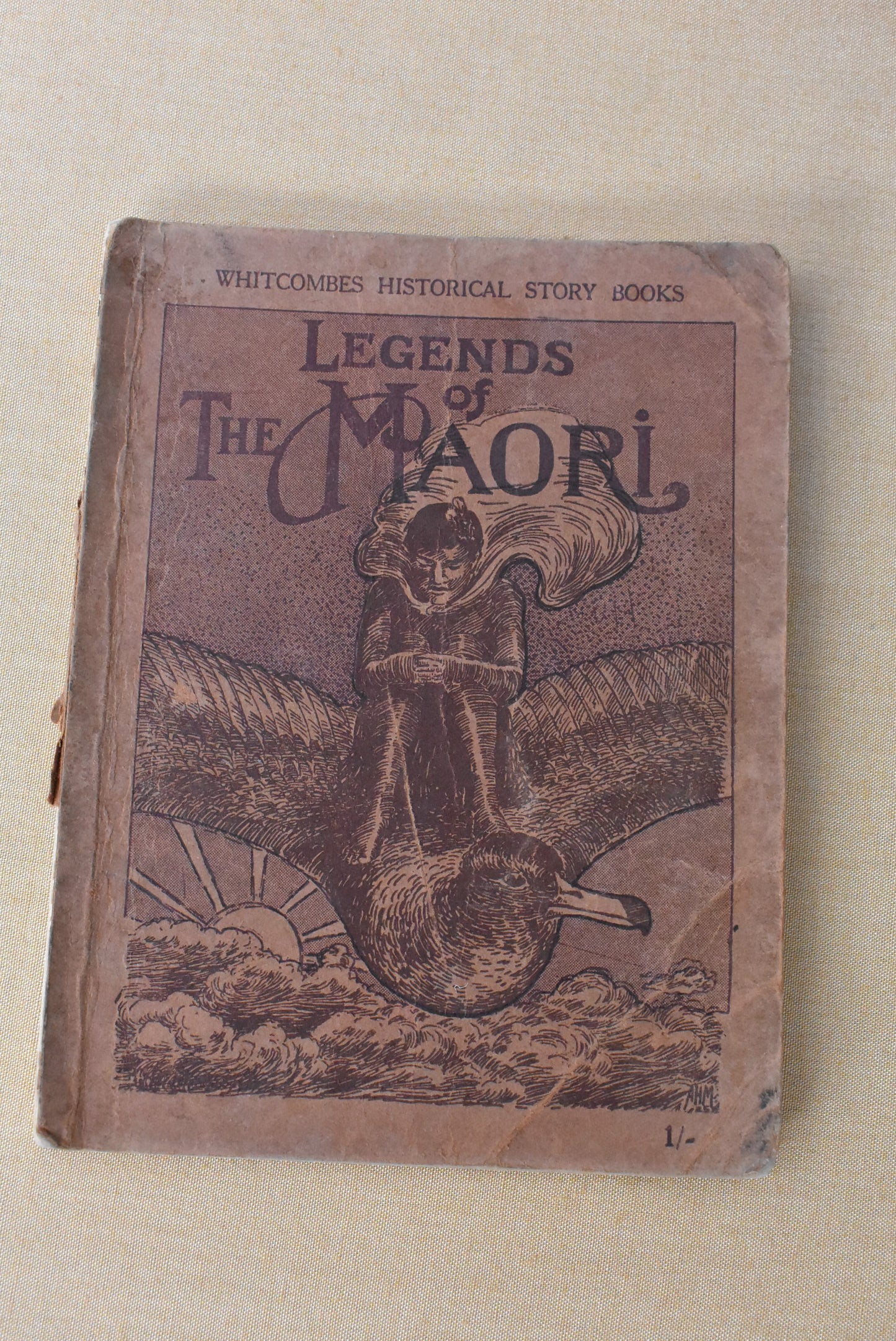 Vintage Whitcombes 'Legends of The Maori' book
