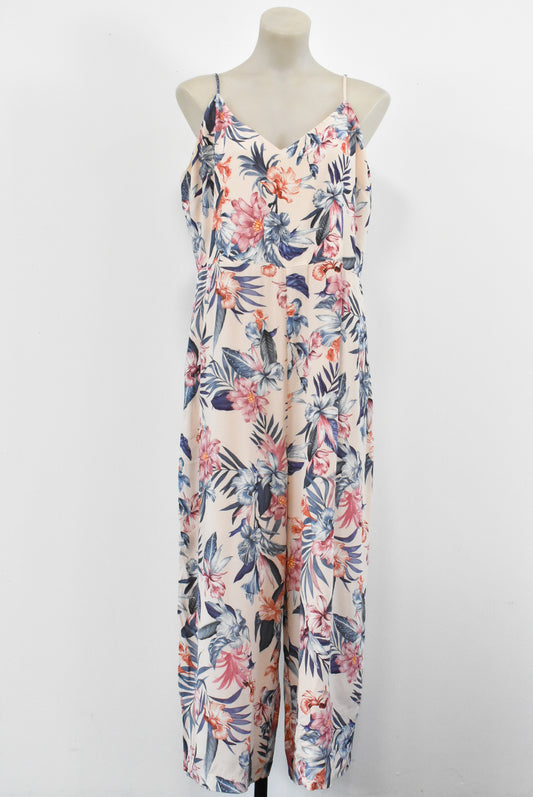 Forever New floral jumpsuit with pockets, 46