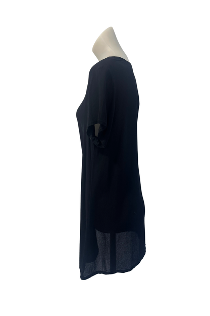 Thrive NZ made black flowy top