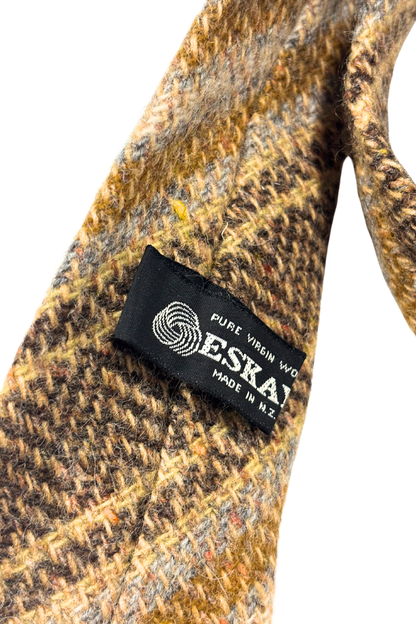 Eskay NZ made pure virgin wool tie