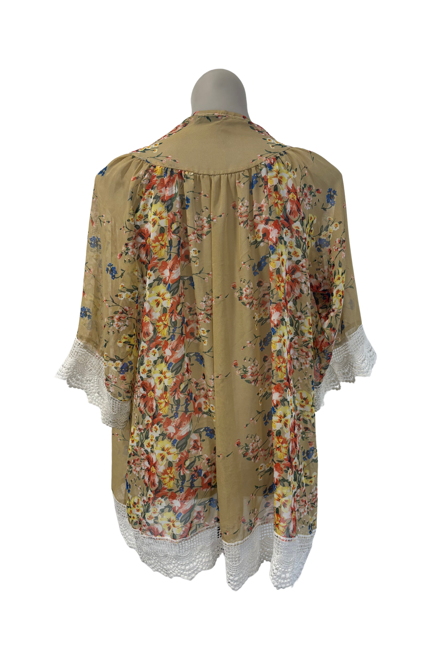 Antler NZ floral kimono, OSFM