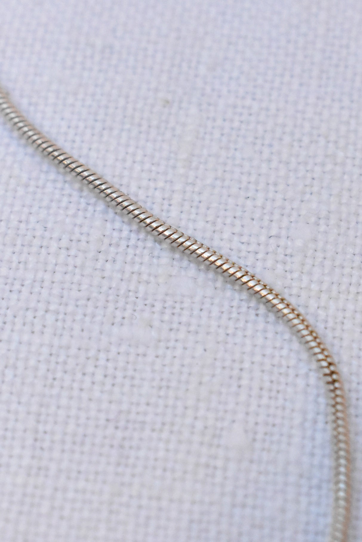 925 silver short snake chain