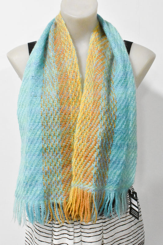 The Jill Nicholls Studio NZ made wool scarf