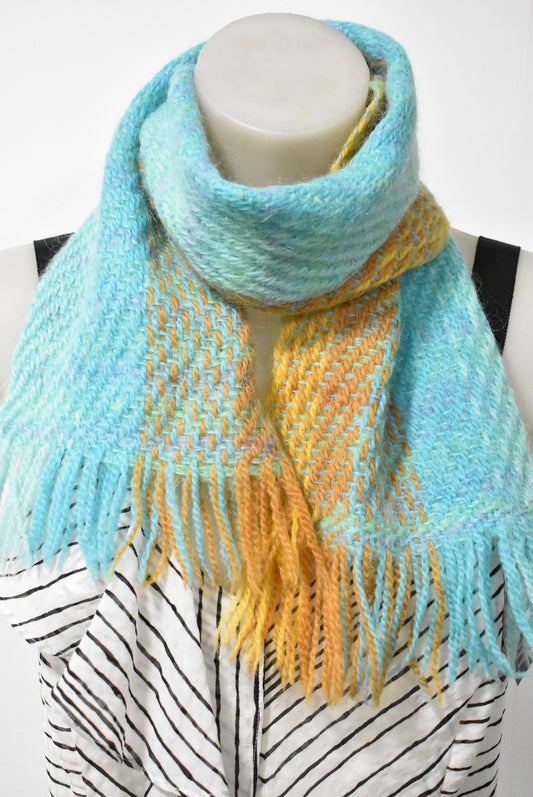 The Jill Nicholls Studio NZ made wool scarf