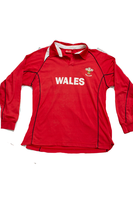 Vintage Wales rugby supporters' jersey, XL