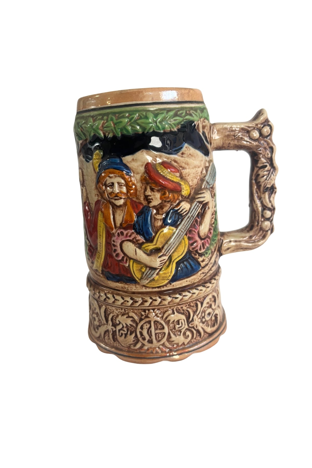 Vintage musical beer stein