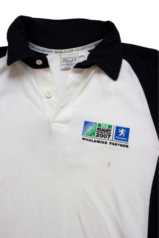 Clouds IRB Rugby 2007 France Rugby World Cup collection jersey, L