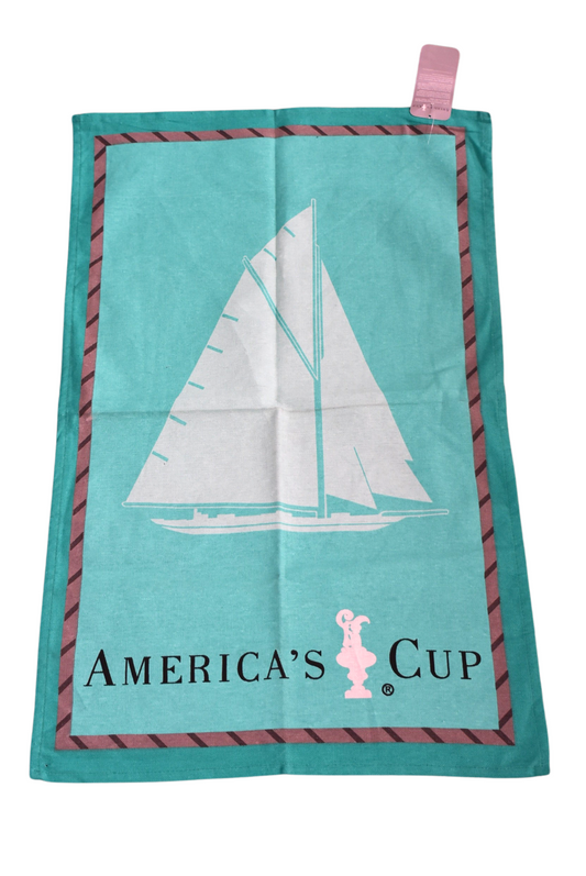 Americas Cup official merch tea towel, new with tags