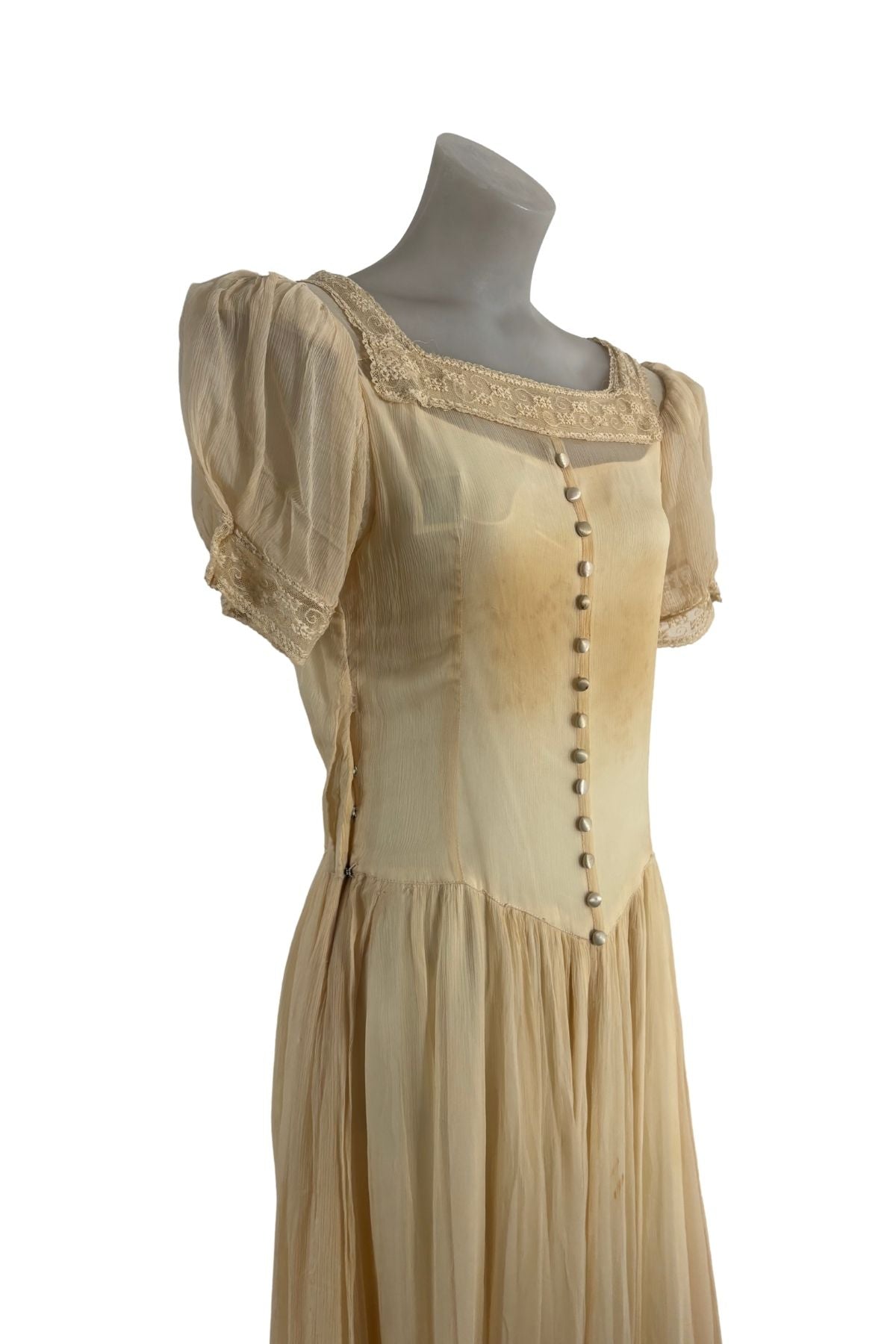 1940's/50's Vintage bridal wear, S