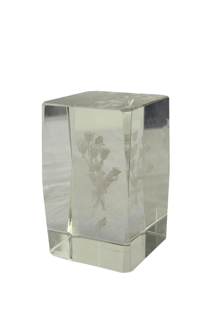 I Love You glass paper weight