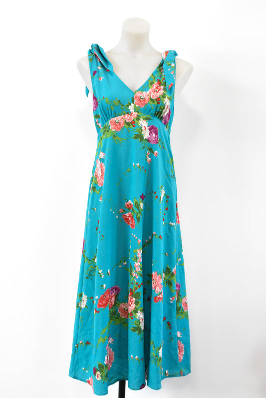 Whistle teal floral dress, 8