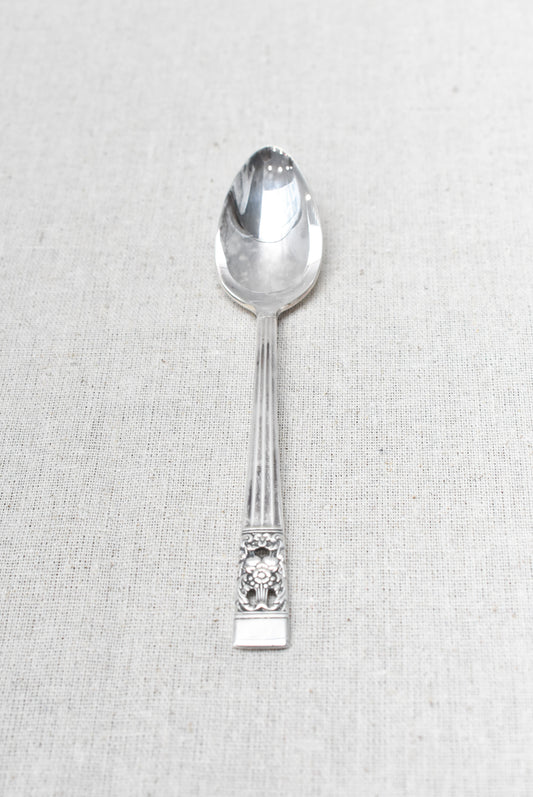 Community Plate 6x silver 1937 coronation pattern teaspoons