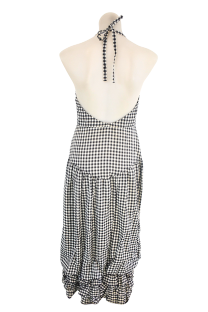 Stewart Limmer NZ made checkered dress, 12